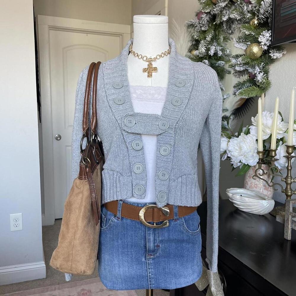 Y2K Knit Cardigan